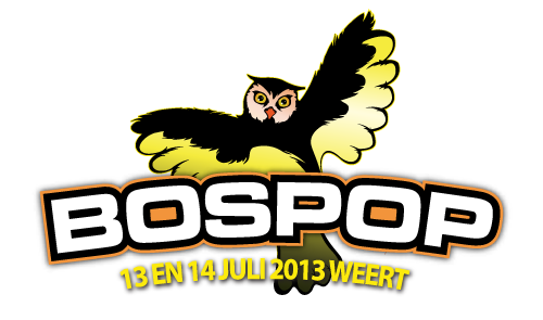 Logo Bospop Festival Weert July 14, 2013